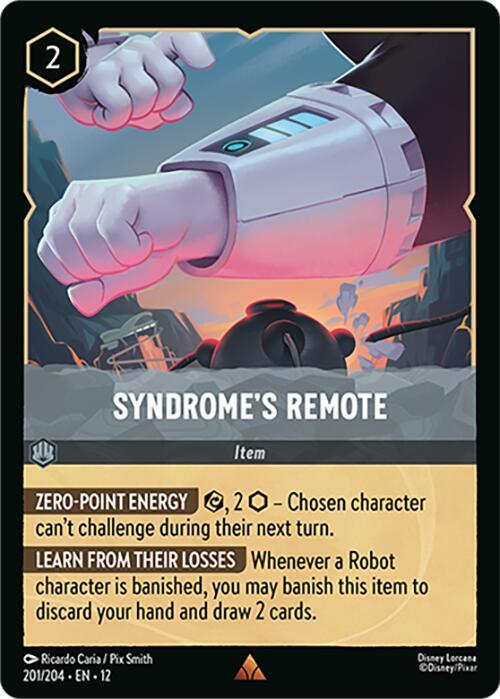 Syndrome's Remote, Wilds Unknown 201/204