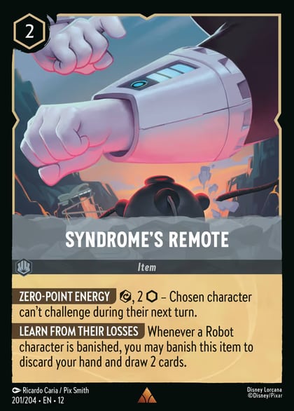 Syndrome's Remote, Wilds Unknown 201/204