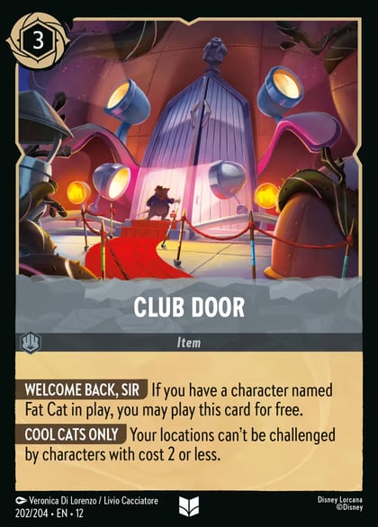 Club Door, Wilds Unknown 202/204