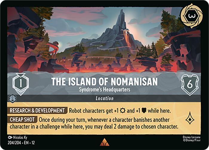The Island of Nomanisan - Syndrome's Headquarters, Wilds Unknown 204/204