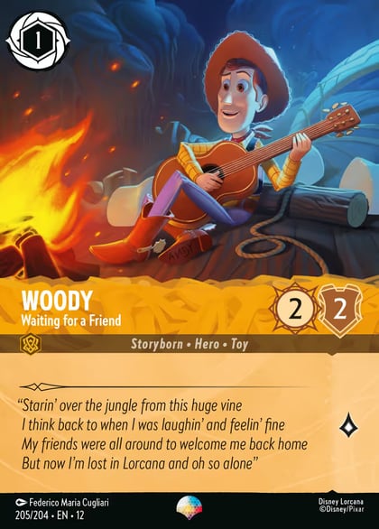Woody - Waiting for a Friend (Epic), Wilds Unknown 205/204