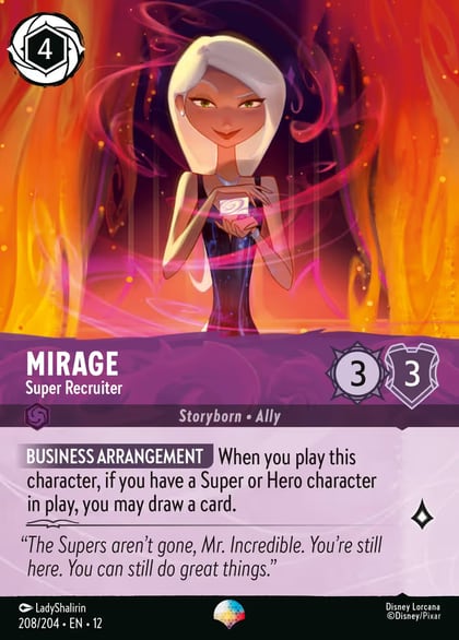 Mirage - Super Recruiter (Epic), Wilds Unknown 208/204