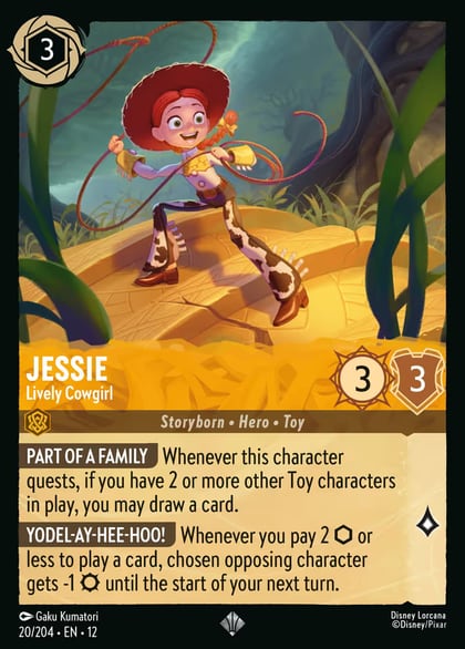 Jessie - Lively Cowgirl, Wilds Unknown 20/204