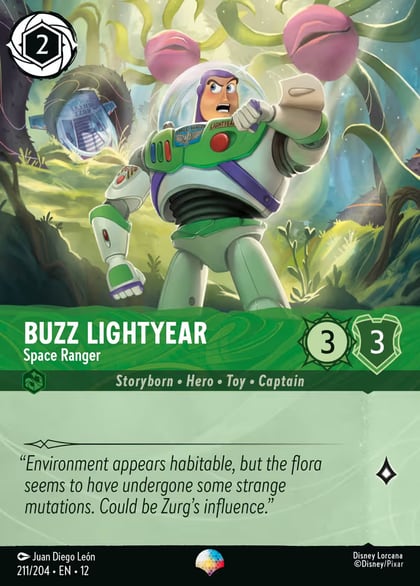 Buzz Lightyear - Space Ranger (Epic), Wilds Unknown 211/204