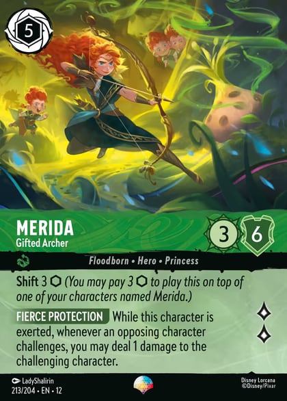 Merida - Gifted Archer (Epic), Wilds Unknown 213/204