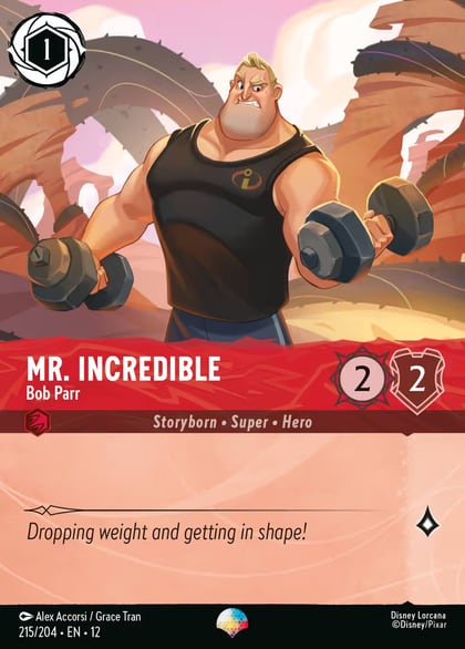 Mr. Incredible - Bob Parr (Epic), Wilds Unknown 215/204