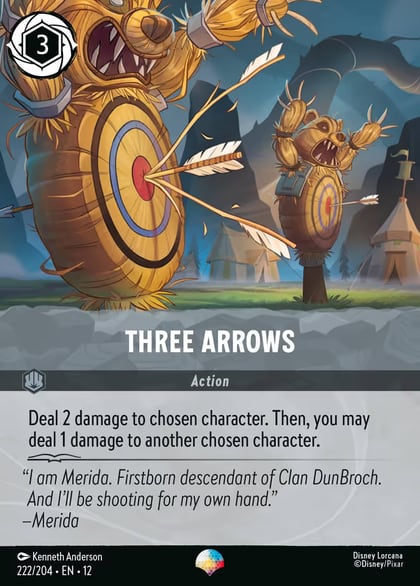 Three Arrows (Epic), Wilds Unknown 222/204