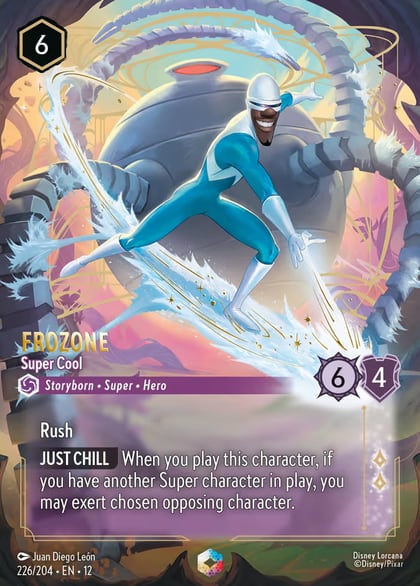 Frozone - Super Cool (Enchanted), Wilds Unknown 226/204