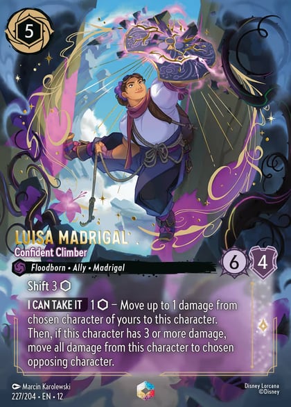 Luisa Madrigal - Confident Climber (Enchanted), Wilds Unknown 227/204