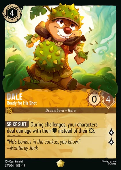 Dale - Ready for His Shot, Wilds Unknown 22/204