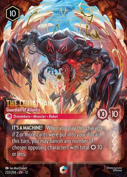 The Leviathan - Guardian of Atlantis (Enchanted), Wilds Unknown 233/204