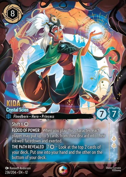 Kida - Crystal Scion (Enchanted), Wilds Unknown 236/204