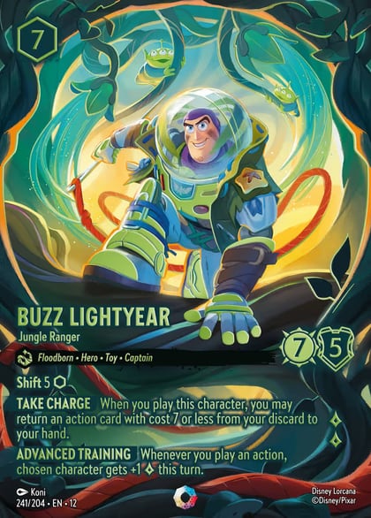 Buzz Lightyear - Jungle Ranger (Iconic), Wilds Unknown 241/204