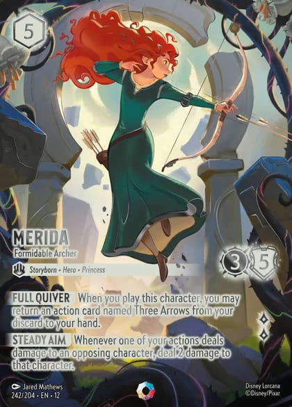 Merida - Formidable Archer (Iconic), Wilds Unknown 242/204