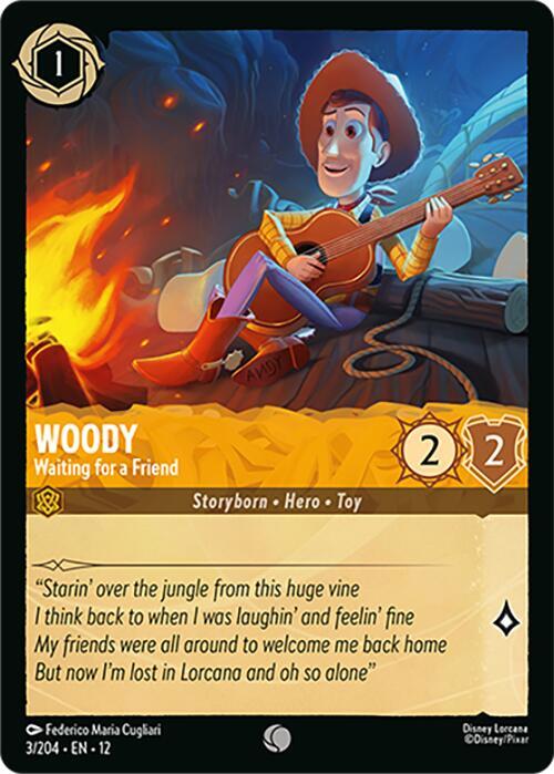 Woody - Waiting for a Friend, Wilds Unknown 3/204