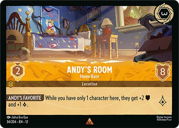 Andy's Room - Home Base, Wilds Unknown 34/204