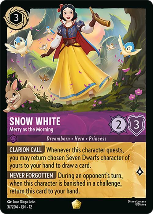 Snow White - Merry as the Morning, Wilds Unknown 37/204