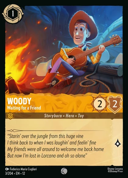 Woody - Waiting for a Friend, Wilds Unknown 3/204