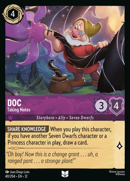 Doc - Taking Notes, Wilds Unknown 40/204