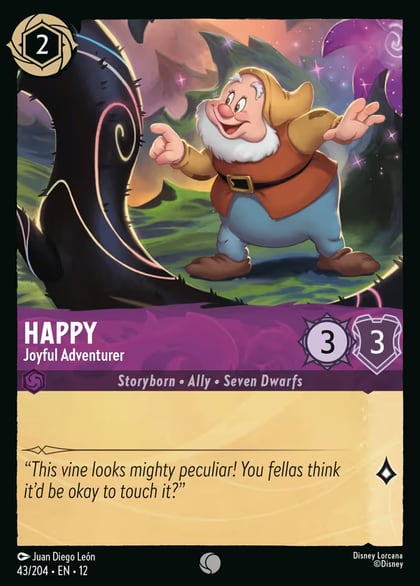 Happy - Joyful Adventurer (Foil), Wilds Unknown 43/204