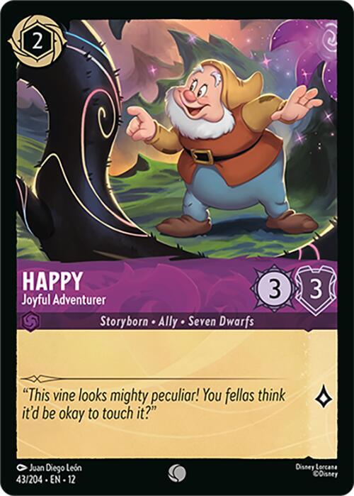 Happy - Joyful Adventurer, Wilds Unknown 43/204