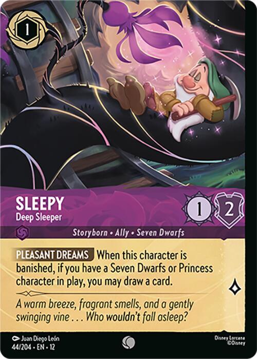 Sleepy - Deep Sleeper (Foil), Wilds Unknown 44/204