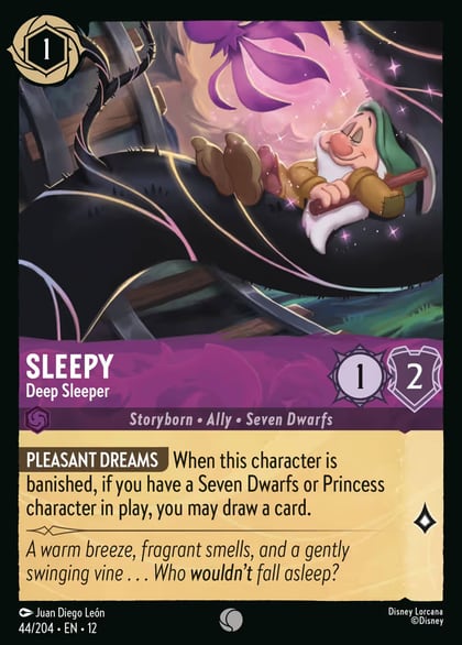 Sleepy - Deep Sleeper, Wilds Unknown 44/204