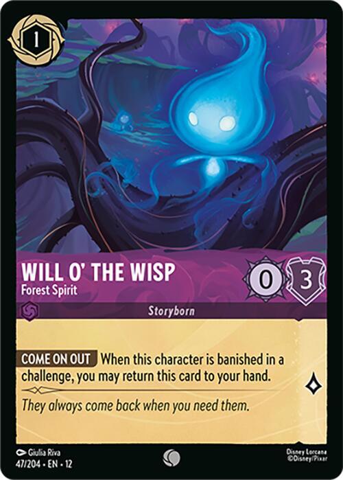 Will o' the Wisp - Forest Spirit, Wilds Unknown 47/204