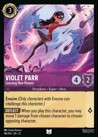 Violet Parr - Learning New Powers, Wilds Unknown 48/204
