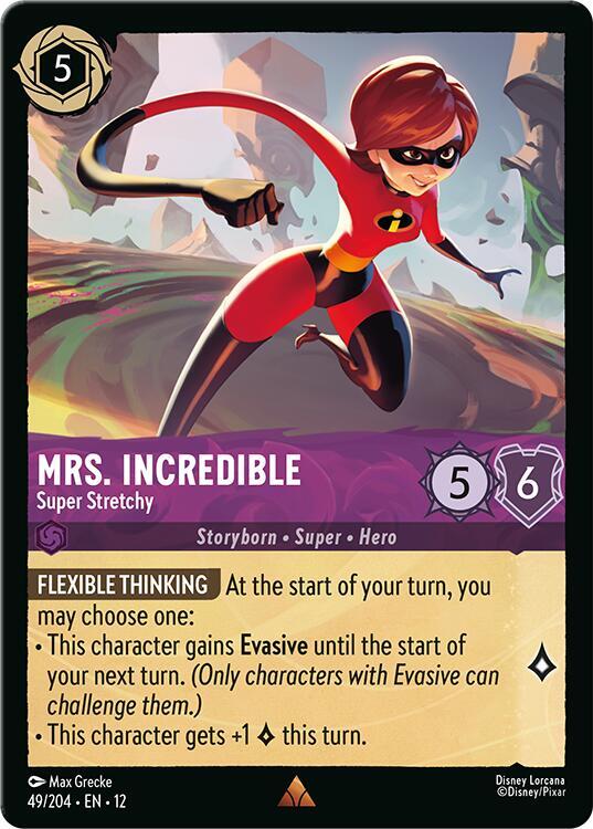 Mrs. Incredible - Super Stretchy, Wilds Unknown 49/204