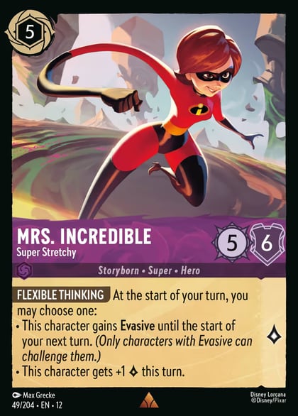 Mrs. Incredible - Super Stretchy, Wilds Unknown 49/204