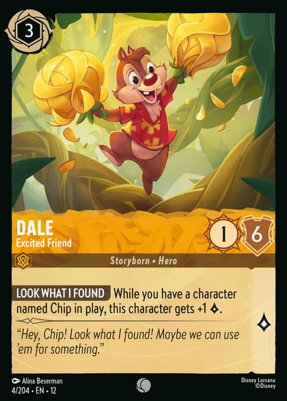 Dale - Excited Friend, Wilds Unknown 4/204