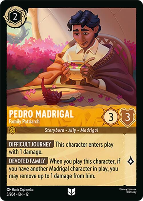 Pedro Madrigal - Family Patriarch, Wilds Unknown 5/204