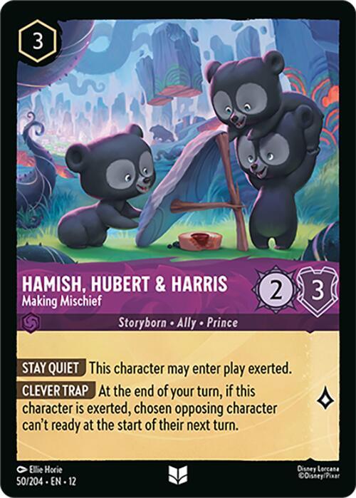 Hamish, Hubert & Harris - Making Mischief, Wilds Unknown 50/204