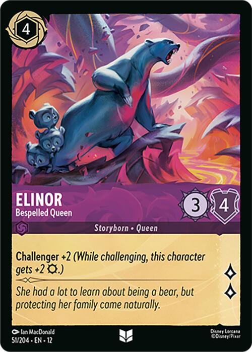 Elinor - Bespelled Queen, Wilds Unknown 51/204
