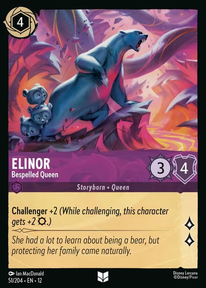 Elinor - Bespelled Queen, Wilds Unknown 51/204