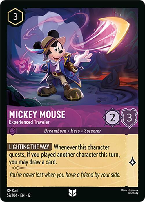 Mickey Mouse - Experienced Traveler, Wilds Unknown 52/204