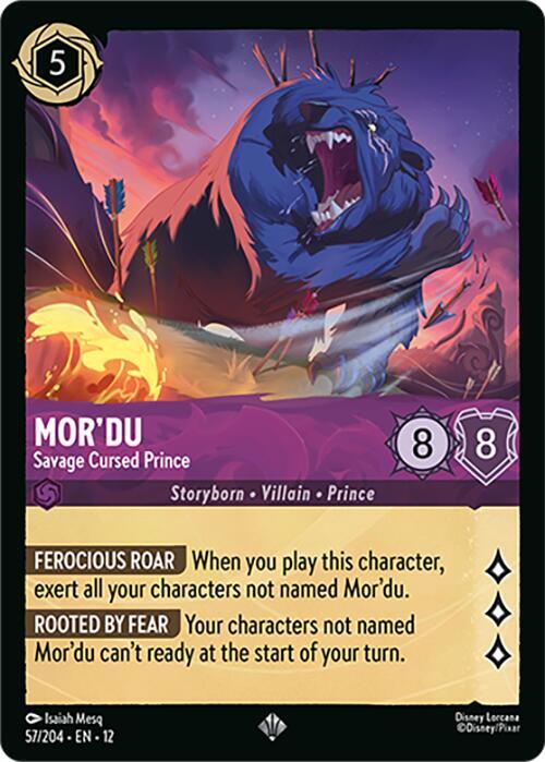 Mor'du - Savage Cursed Prince, Wilds Unknown 57/204