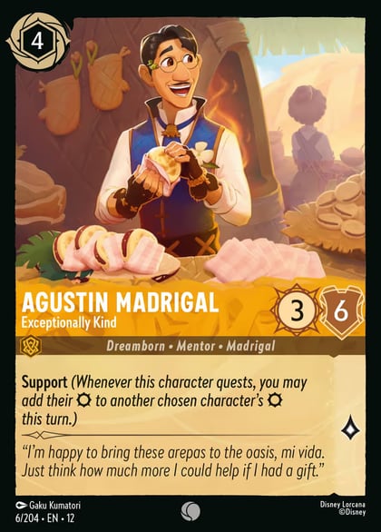Agustin Madrigal - Exceptionally Kind, Wilds Unknown 6/204