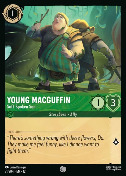 Young MacGuffin - Soft-Spoken Son, Wilds Unknown 71/204