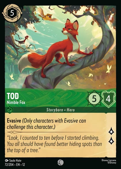 Tod - Nimble Fox, Wilds Unknown 72/204