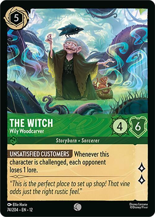 The Witch - Wily Woodcarver, Wilds Unknown 74/204