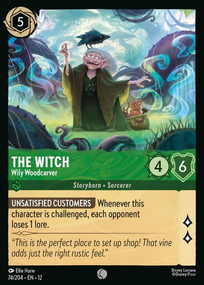 The Witch - Wily Woodcarver, Wilds Unknown 74/204