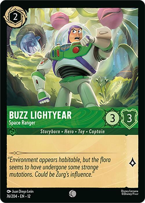Buzz Lightyear - Space Ranger, Wilds Unknown 76/204