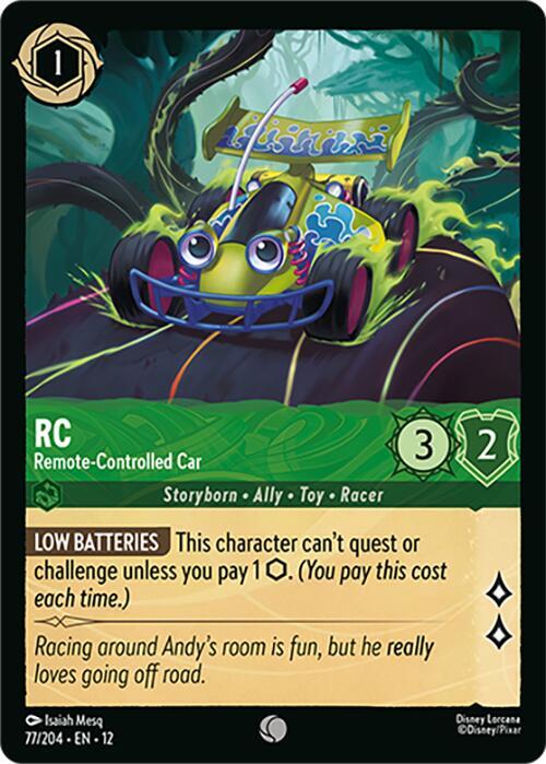 RC - Remote-Controlled Car, Wilds Unknown 77/204