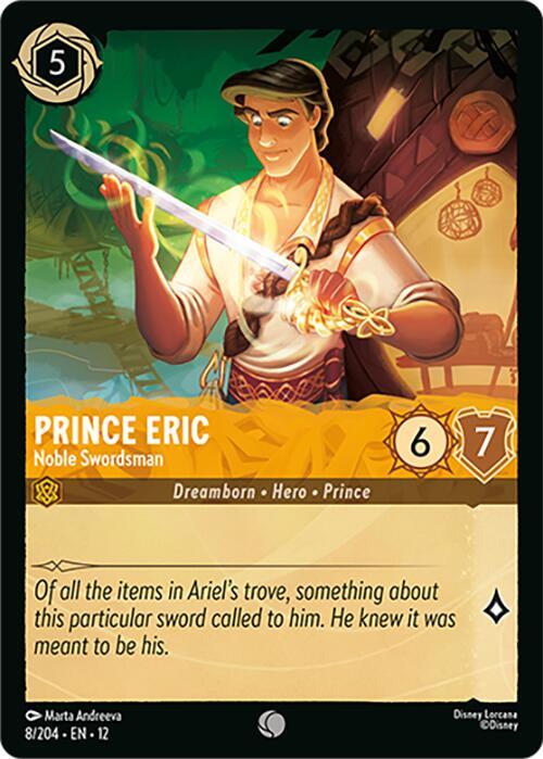Prince Eric - Noble Swordsman, Wilds Unknown 8/204