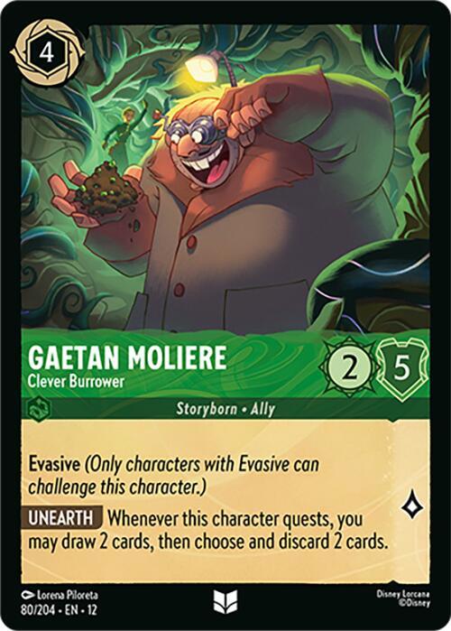 Gaetan Moliere - Clever Burrower, Wilds Unknown 80/204