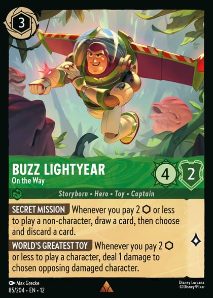 Buzz Lightyear - On the Way, Wilds Unknown 85/204