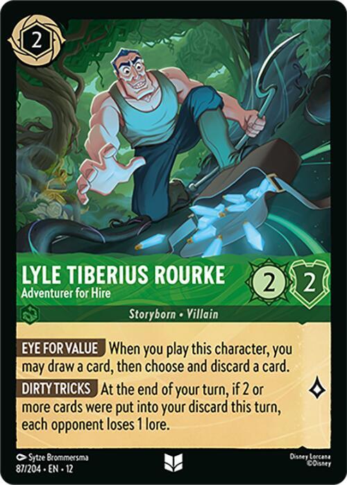 Lyle Tiberius Rourke - Adventurer for Hire, Wilds Unknown 87/204