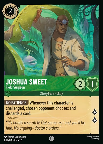 Joshua Sweet - Field Surgeon, Wilds Unknown 88/204